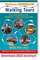 Positively Birmingham Private Walking Tour Website